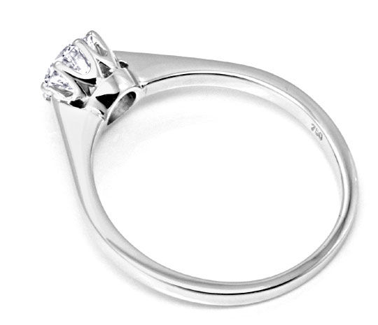 Foto 3 - Brillant-Diamant-Ring 0,76 F VVS2 Weißgold 18K Schmuck, S9228