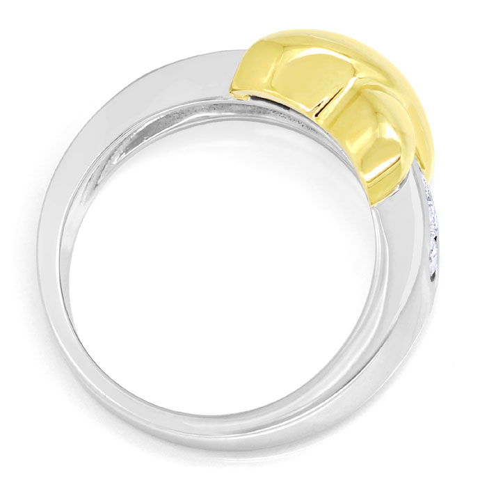 Foto 3 - Exklusiver Diamant Halbmemory Ring mit 0,4ct Brillanten, S9950