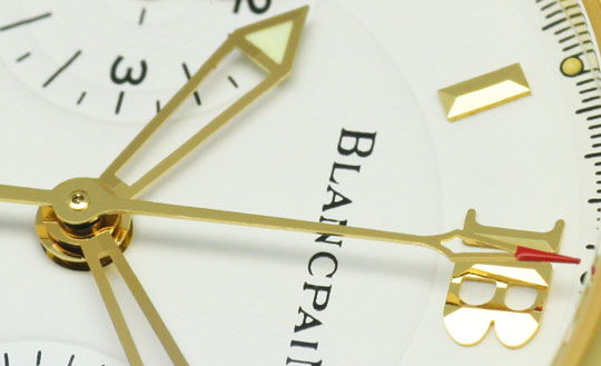 Foto 3 - Blancpain Leman Chronograph Gelb Gold Automatik, Medium, U2282